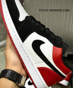 Giày Nike Air Jordan 1 Low Bred Toe - Like Auth giay nike air jordan 1 low black toe like auth 11