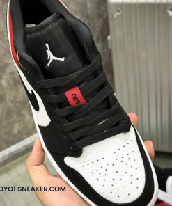 Giày Nike Air Jordan 1 Low Bred Toe - Like Auth giay nike air jordan 1 low black toe like auth 13