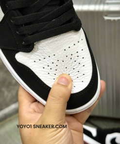 Giày Nike Air Jordan 1 Low Bred Toe - Like Auth giay nike air jordan 1 low black toe like auth 14