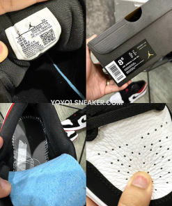 Giày Nike Air Jordan 1 Low Bred Toe - Like Auth giay nike air jordan 1 low black toe like auth 15