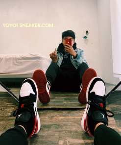 Giày Nike Air Jordan 1 Low Bred Toe - Like Auth giay nike air jordan 1 low black toe like auth 4