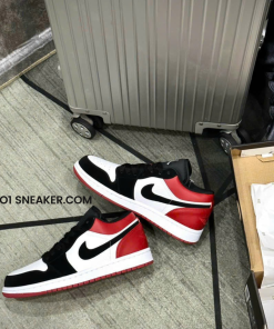 Giày Nike Air Jordan 1 Low Bred Toe - Like Auth giay nike air jordan 1 low black toe like auth 7