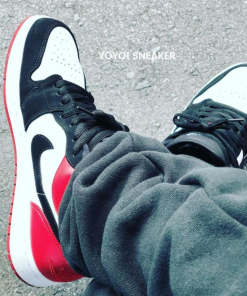 Giày Nike Air Jordan 1 Low Bred Toe - Like Auth giay nike air jordan 1 low black toe like auth 8