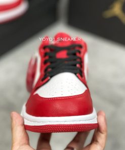 giay nike air jordan 1 low reverse black toe like auth 14