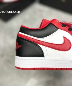 giay nike air jordan 1 low reverse black toe like auth 17