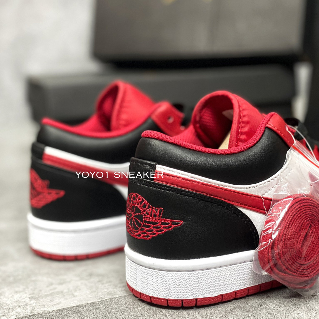 Giày Nike Air Jordan 1 Low Reverse Black Toe - Like Auth Giày Nike Air Jordan 1 Low Reverse Black Toe