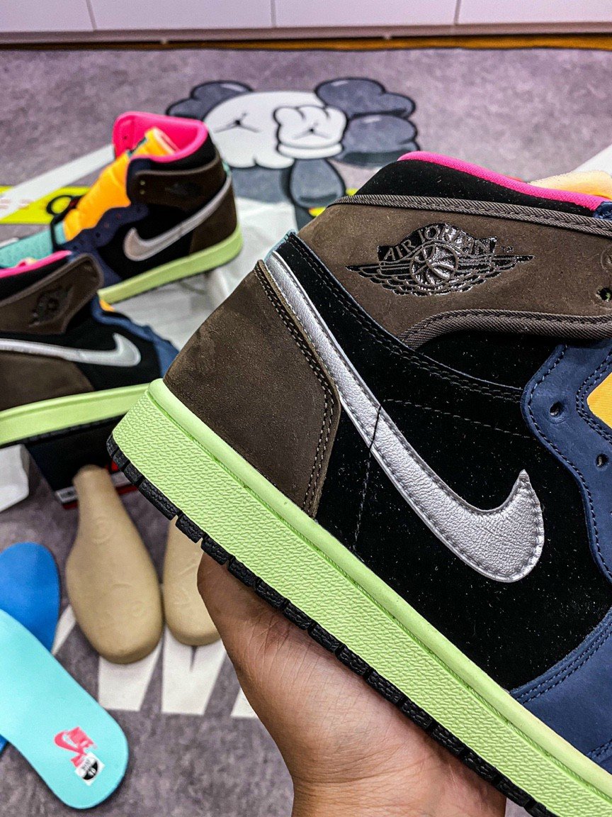 Giày Nike Air Jordan 1 High Retro 'Tokyo Bio Hack' giày Jordan High ‘Tokyo Bio Hack’