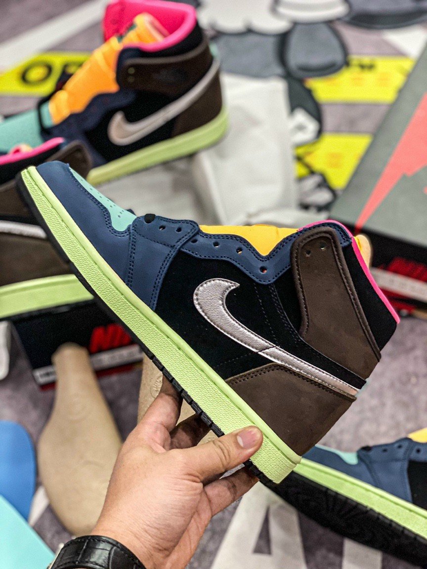 Giày Nike Air Jordan 1 High Retro 'Tokyo Bio Hack' giay sneaker nike air jordan high tokyo bio hack best quality 7