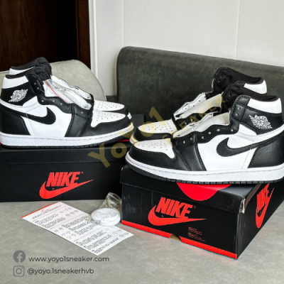 Giày Sneaker Nike Jordan 1 Low "Panda" - Best Quality Giày Nike Air Jordan 1 High "Panda" - Best Quality