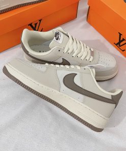 Giày Nike Air Force 1 x Louis Vuitton 'Brown' Giay Nike air force 1 louis vuitton nau likeauth 4