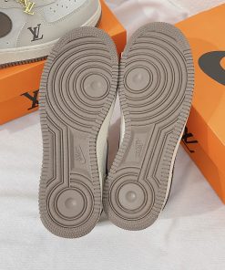Giày Nike Air Force 1 x Louis Vuitton 'Brown' Giay Nike air force 1 louis vuitton nau likeauth 8