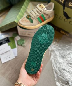 Gucci Sneaker Distressed 'Green Orange' _yoyo1sneaker