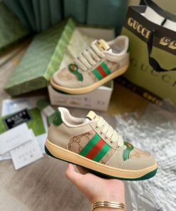 Gucci Sneaker Distressed 'Green Orange' _yoyo1sneaker