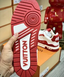 Giày Louis Vuitton Trainer #54 Signature ‘White Red’_yoyo1sneaker