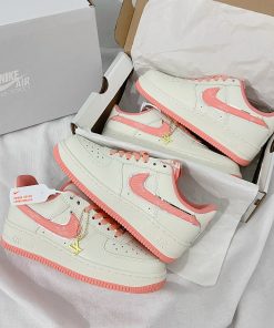 Giày Nike Air Force 1 Low x Louis Vuitton 'Pink' - Like Auth giay nike air force 1 x louis vuitton light pink like auth 2