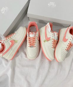 Giày Nike Air Force 1 Low x Louis Vuitton 'Pink' - Like Auth giay nike air force 1 x louis vuitton light pink like auth 3
