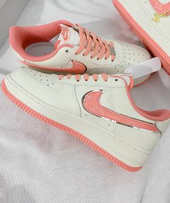 Giày Nike Air Force 1 Low x Louis Vuitton 'Pink' - Like Auth giay nike air force 1 x louis vuitton light pink like auth 4
