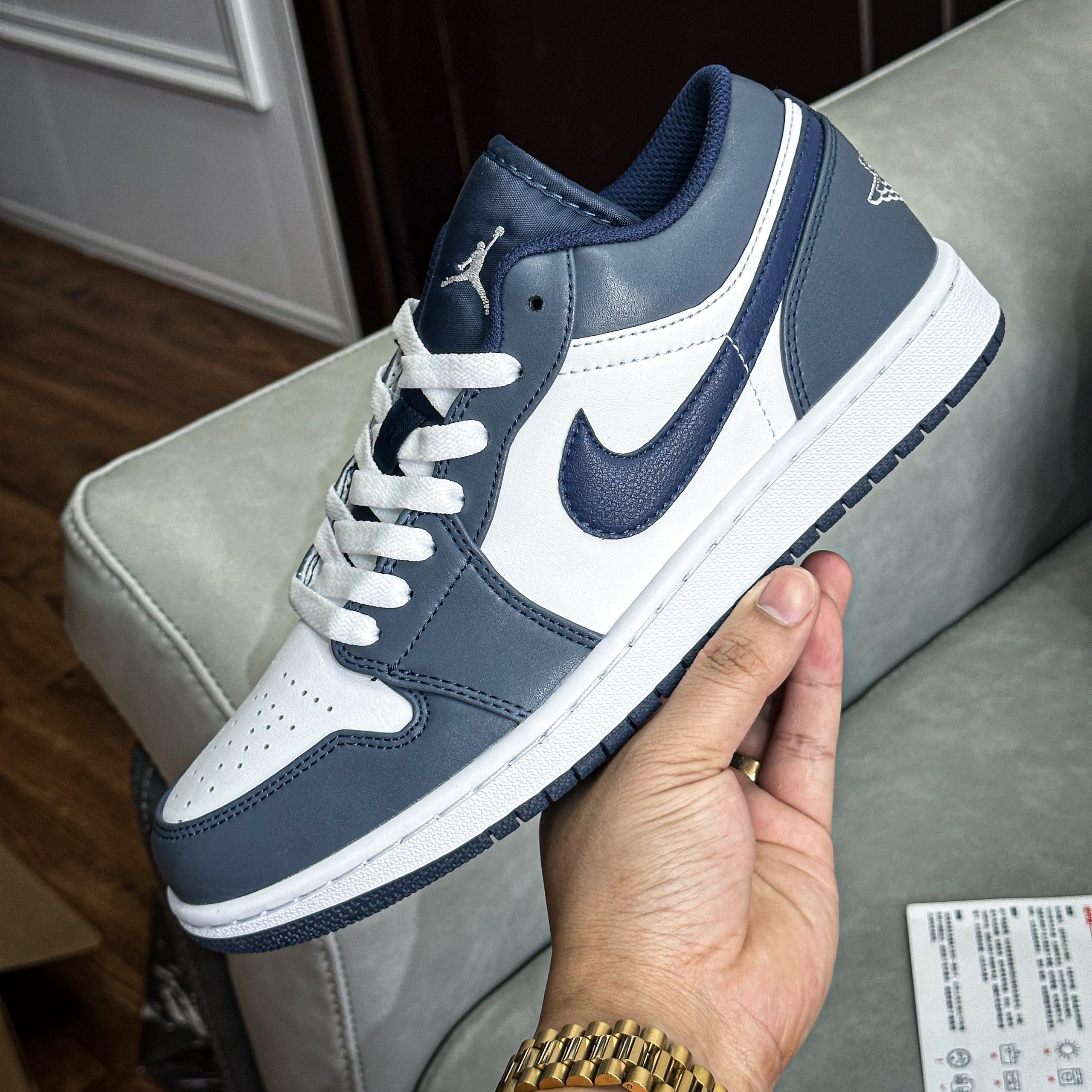 Giày Nike Air Jordan 1 Low 'Dark Tea' - Like Auth giay nike air jordan 1 low dark tea like auth 5
