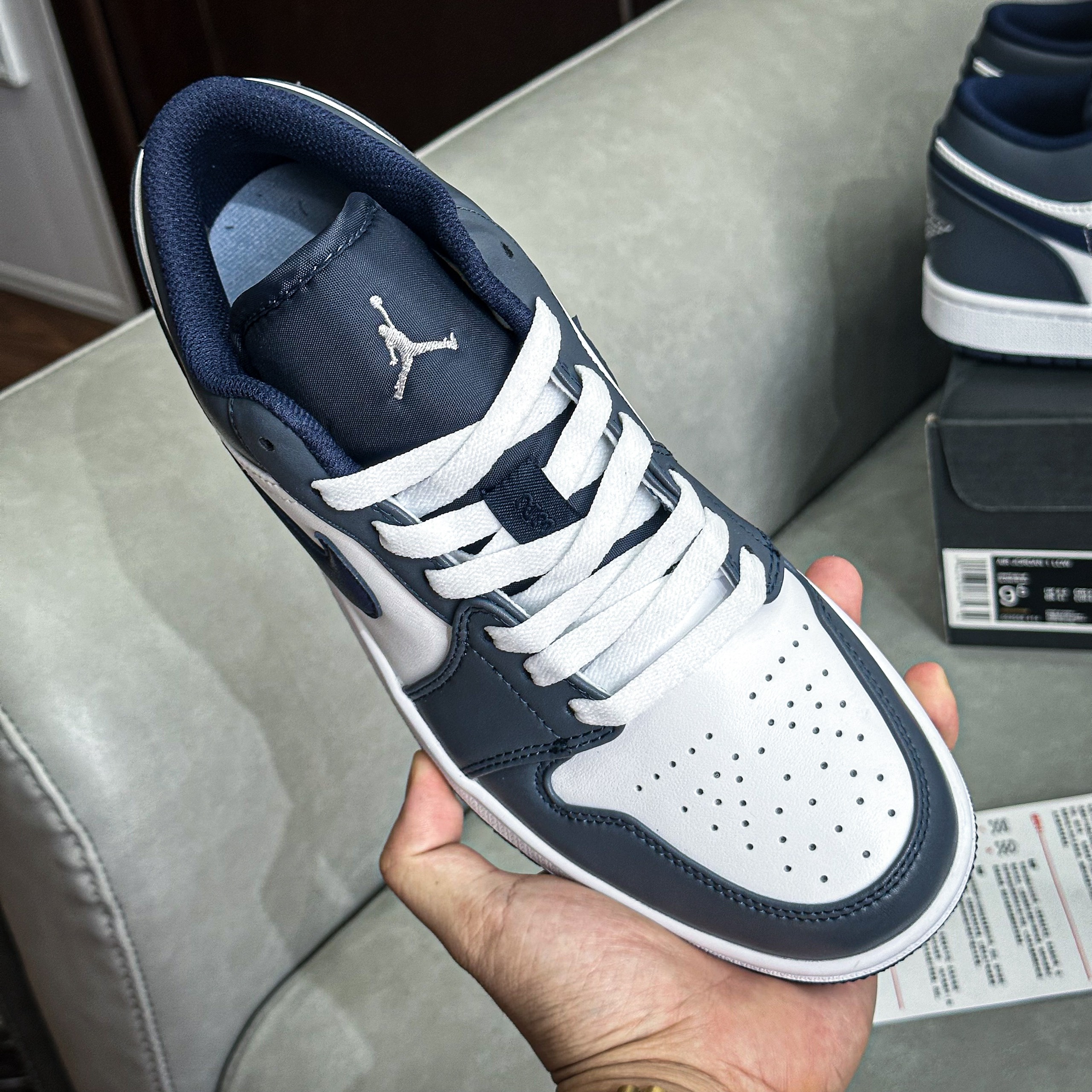 Giày Nike Air Jordan 1 Low 'Dark Tea' - Like Auth giay nike air jordan 1 low dark tea like auth 7