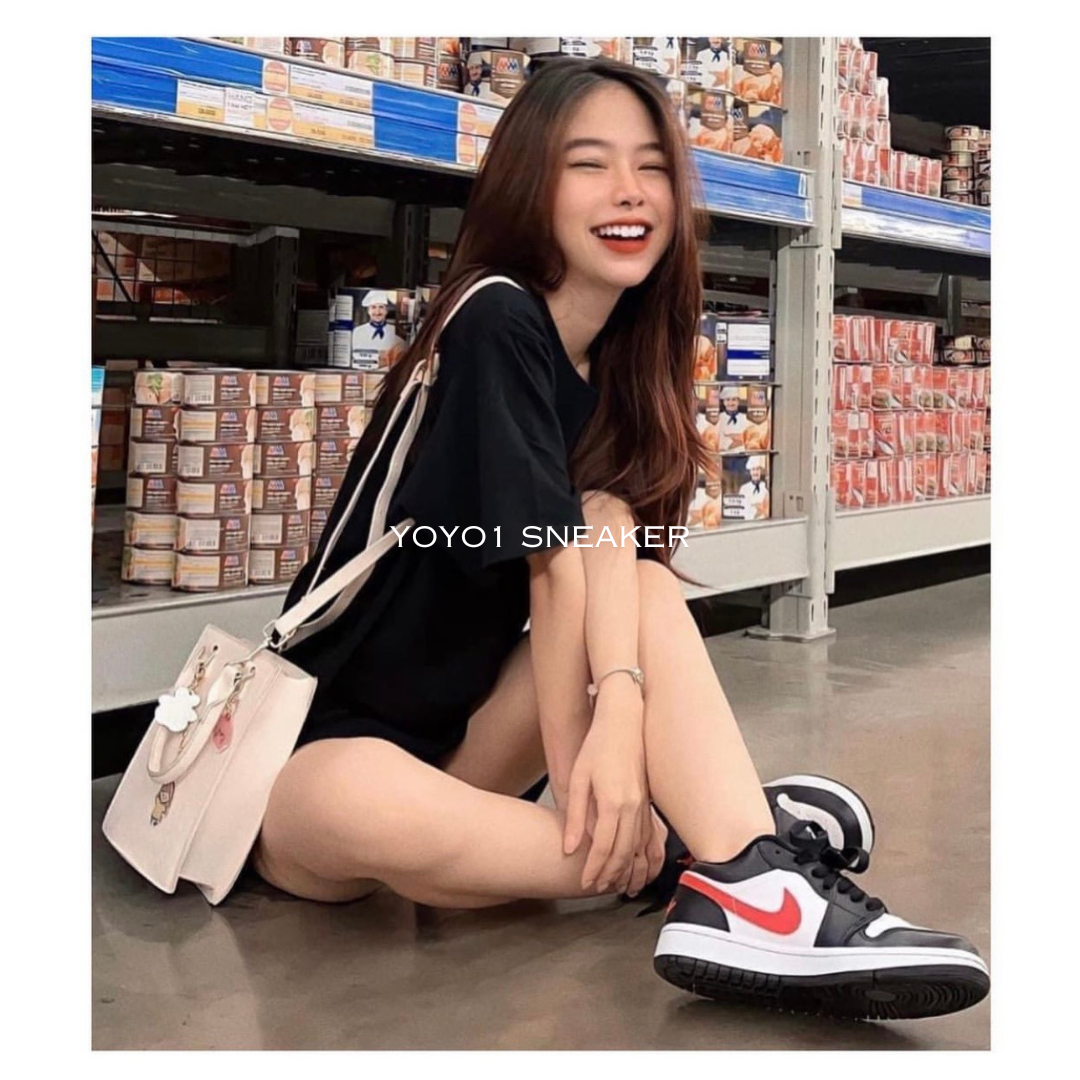 Giày Nike Air Jordan 1 Low 'Siren Red' - Like Auth Giày Nike Air Jordan 1 Low 'Siren Red' - Like Auth