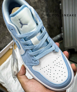 Giày Nike Air Jordan 1 Low Aluminum - Like Auth giay nike air jordan aluminum 9