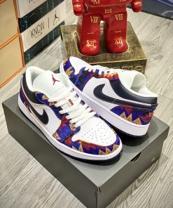 Giày Nike Air Jordan 1 Low 'Nothing But Net' - Like Auth giay nike air jordan nothing but net likeauth 4