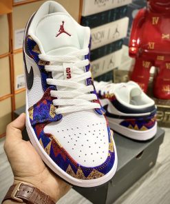 Giày Nike Air Jordan 1 Low 'Nothing But Net' - Like Auth giay nike air jordan nothing but net likeauth 8
