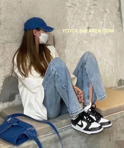 Giày Nike Dunk Low Retro 'White Black' - Like Auth giay nike dunk panda like auth 10