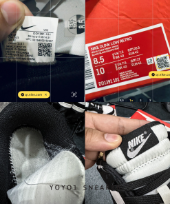 Giày Nike Dunk Low Retro 'White Black' - Like Auth giay nike dunk panda like auth 14