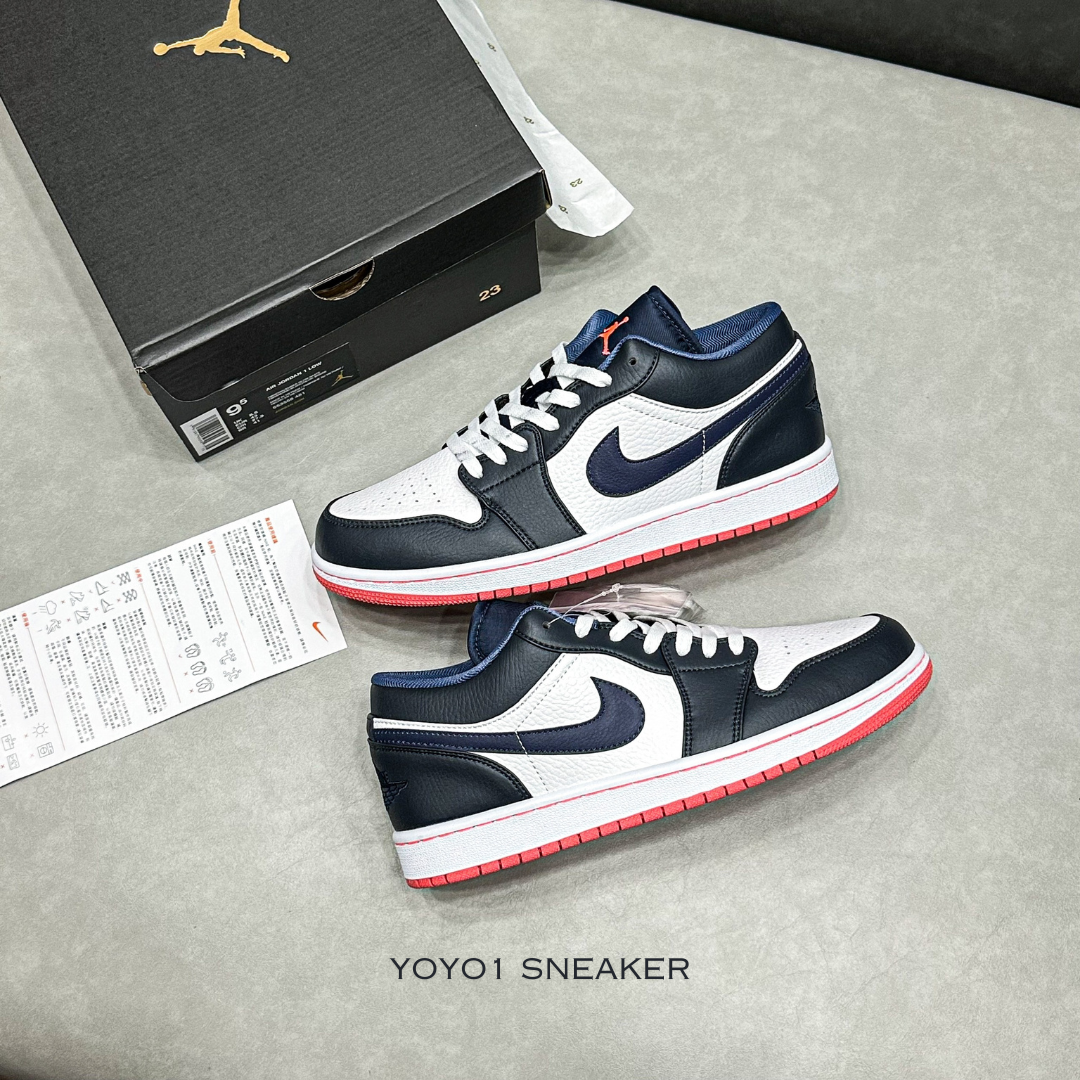 Giày Nike Air Jordan 1 Retro Low ‘Obsidian Ember Glow’ - Like Auth Nike Air Jordan 1 Retro Low ‘Obsidian Ember Glow’