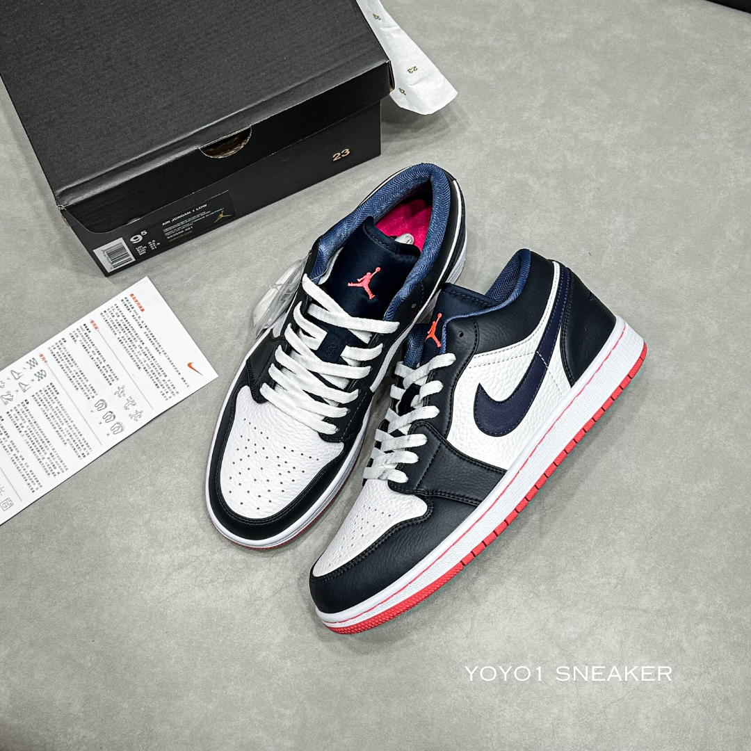 Giày Nike Air Jordan 1 Retro Low ‘Obsidian Ember Glow’ - Like Auth Nike Air Jordan 1 Retro Low ‘Obsidian Ember Glow’