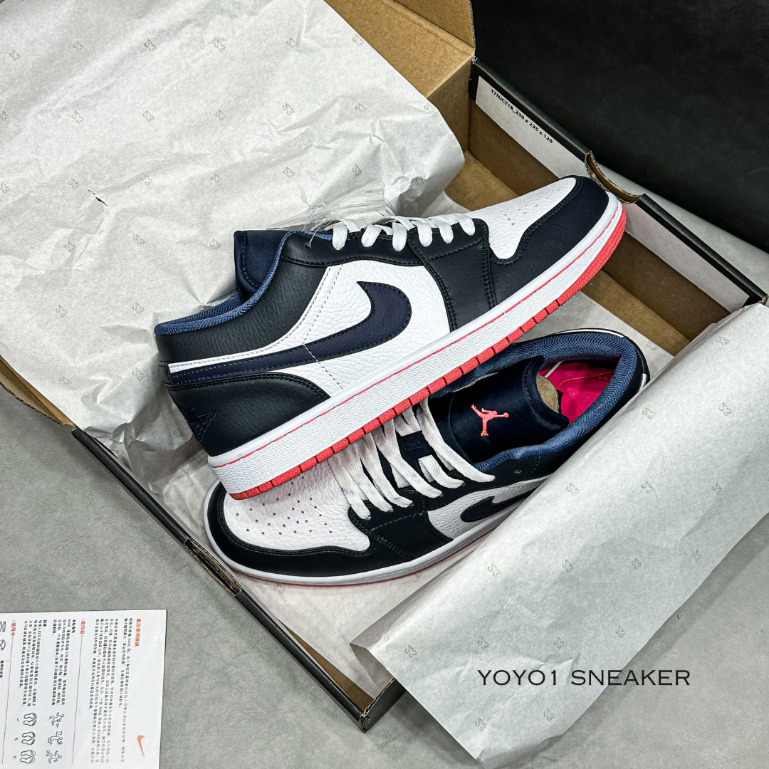 Giày Nike Air Jordan 1 Retro Low ‘Obsidian Ember Glow’ - Like Auth Nike Air Jordan 1 Retro Low ‘Obsidian Ember Glow’