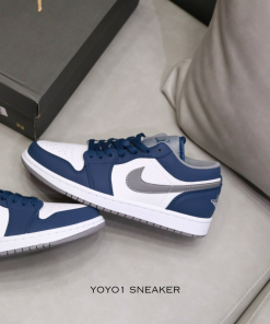 giay nike jordan 1 low true blue cement 9