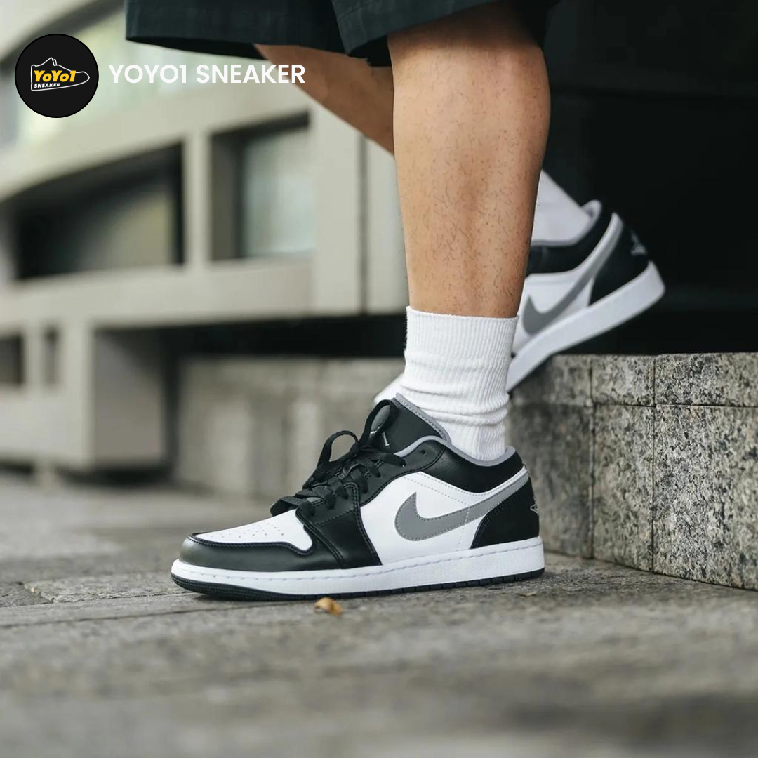 Giày Nike Air Jordan 1 Low Smoke Grey V3 - Like Auth Giày Nike Air Jordan 1 Low Smoke Grey V3 - Like Auth