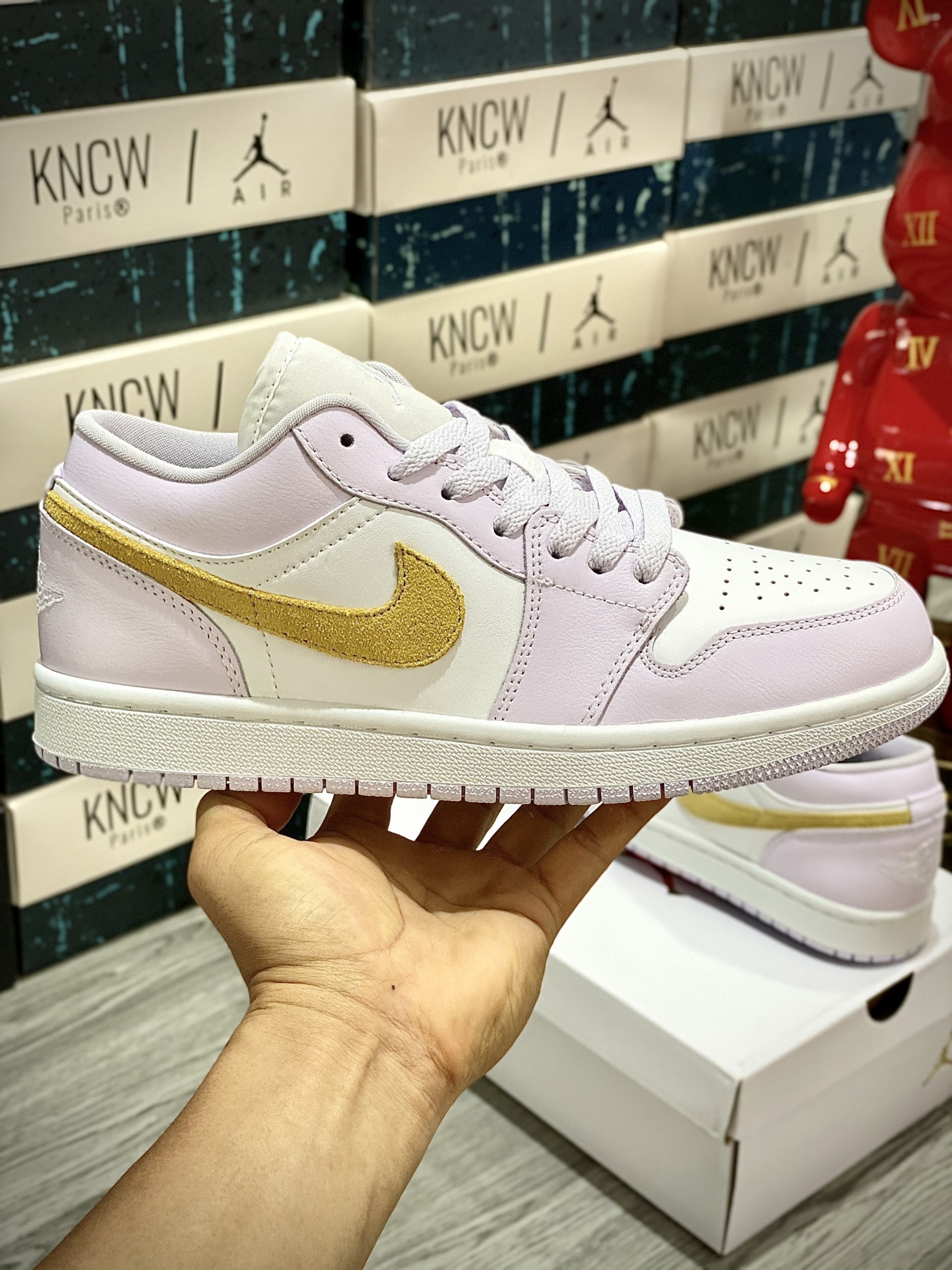 Giày Nike Air Jordan 1 Low 'Barely Grape' - Like Auth giay nike jordan barely grape likeauth 6