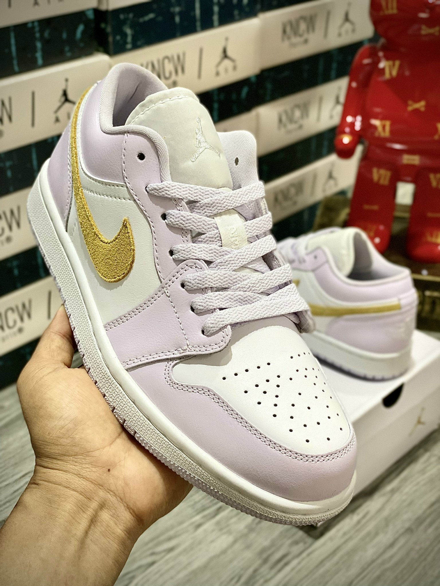 Giày Nike Air Jordan 1 Low 'Barely Grape' - Like Auth giay nike jordan barely grape likeauth 7