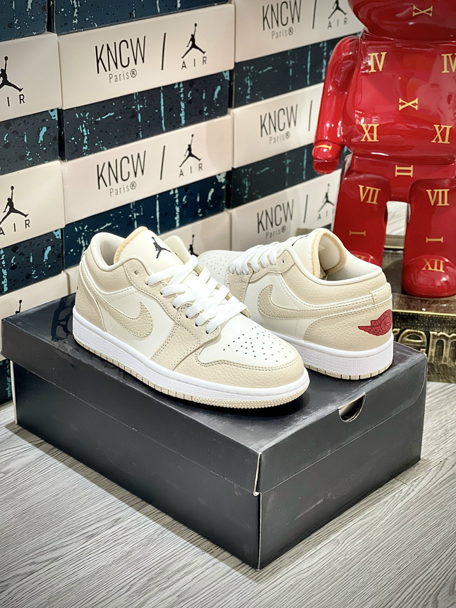 Giày Nike Air Jordan 1 Low 'Heavy Tan Leather' - Like Auth giày Jordan Low “Heavy Tan Leather”