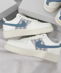 Giày Nike Air Force 1 Low Just Do It 'Denim Swoosh Boucle' - Like Auth Giày Nike Air Force 1 Low Just Do It 'Denim Swoosh Boucle'_yoyo1sneaker