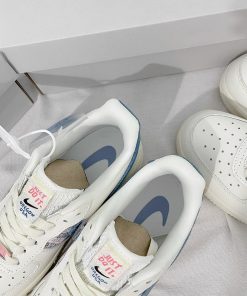 Giày Nike Air Force 1 Low Just Do It 'Denim Swoosh Boucle' - Like Auth giay sneaker nike air force 1 low just do it denim boucl 7