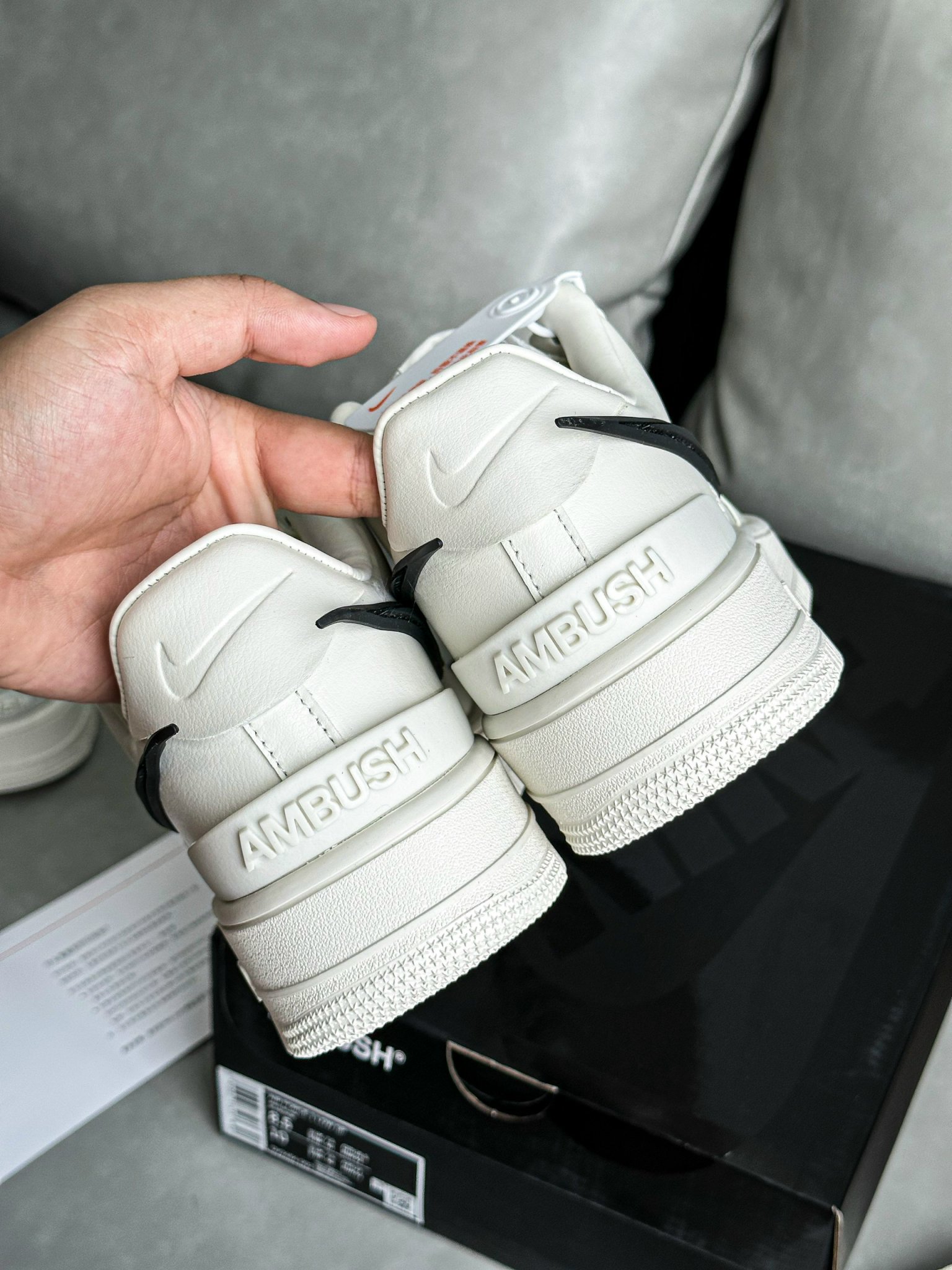 Nike Air Force 1 Low x Ambush 'Phantom' - Like Auth AF1 Low x Ambush 'Phantom'