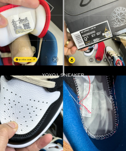 giay sneaker nike jordan 1 blue sashiko like auth 9