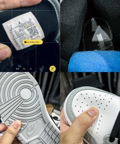 Giày Nike Air Jordan 1 Mid 'Smoke Grey' - Like Auth nike jordan mid smoke grey likeauth 10