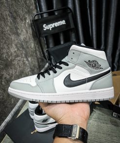 Giày Nike Air Jordan 1 Mid 'Smoke Grey' - Like Auth nike jordan mid smoke grey likeauth 6