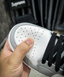 Giày Nike Air Jordan 1 Mid 'Smoke Grey' - Like Auth nike jordan mid smoke grey likeauth 9