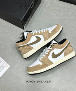 nike jordan 1 low brown elephant like auth 2
