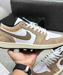 nike jordan 1 low brown elephant like auth 3