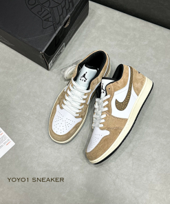 nike jordan 1 low brown elephant like auth 4