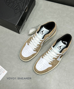 nike jordan 1 low brown elephant like auth 6