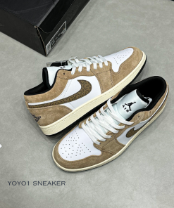 nike jordan 1 low brown elephant like auth 7