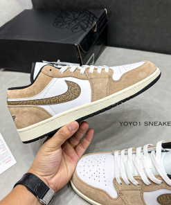 Giày Nike Air Jordan 1 Low 'Brown Elephant'
